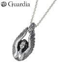 Guardia【ガルディア】ネックレス レディース メンズ シルバー セイレーン 羽 チェーン付き 925 スターリングシルバー ATPN-023CL60
