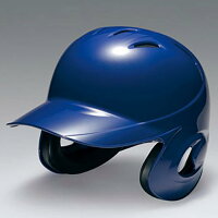 ミズノ ソフトボール用ヘルメット(両耳付打者用) パステルネイビー Mizuno 1DJHS101 16の画像