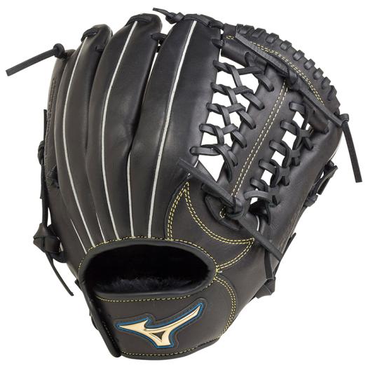 ミズノ ジュニアソフトボール用セレクトナインオールラウンド用／サイズLL ブラック Mizuno 1AJGS20840 09の画像