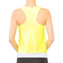 ササキ Yバックトップ(ルーズFIT・カップポケット付き) 蛍光イエロー×ホワイト SASAKI 7048 KEY/W 新体操、器械体操