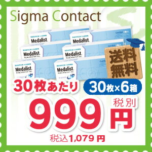 【2015年SOA関東甲信越エリア賞店】【送料無料】メダリストワンデープラス 30枚パック 6箱セット （　メダリストワンデー　/　メダリスト ワンデープラス　/　メダリスト　/ メダリスト1day　）