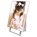 軽量パネル向けアルミニューイーゼル 規格:S(H970mm) (スタンド看板/アルミ(鉄)イーゼル)
