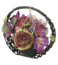 華雅 (造花) 高さ18cm 光触媒 (店舗用品/光触媒 人工観葉植物・造花・フェイクグリーン/テーブル(卓上)向け)