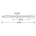 バノック 303 L用 替針 N-L(長)(店舗用品/ピン・タグ付・プライス用品)