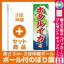 【セット商品】3m・3段伸縮のぼりポール...