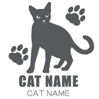 【送料無料】　猫ステッカー　猫デザインステッカー　ペットネームを入れられる　CAT8　猫カッティングステッカー 猫　ステッカー　