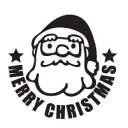 クリスマスステッカー　クリスマスデコレーションお好み3枚セット　ブラック　送料無料セット