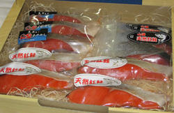【送料無料】北洋産　天然紅鮭紅鮭三昧セット【冷凍便】【お中元】