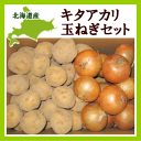 【送料無料】北海道産キタアカリ10kg・玉ねぎ10kgセット...
