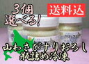 冷凍保存できちゃうワサビ！辛さがたまりませんっ！【送料込】冷凍山わさび お好きな3個セット【送料無料-0712】【送料無料-0726】【冷凍便】【お中元】【smtb-TK】