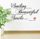 E2 【KEEP SMILING】転写式ウォールス