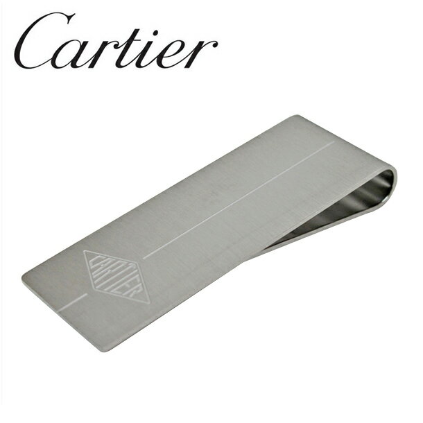【新品】 カルティエ マネークリップ 札ばさみ CARTIER LOSANGE DECOR…...:silver-back-tc:10002053