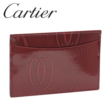 【新品】カルティエ パスケース カードケース [Cartier] ボルドー ハッピーバースデー L3001476　【ラッピング無料】【送料無料】【RCP】