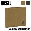 ディーゼル 折り財布 MOHICAN SEAL HIRESH S X04373 PR013
