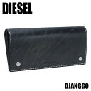 ディーゼル 長財布 ネイビー DIESEL STITCH UP DJANGGO X04737 PR080 T6065 B