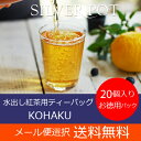 【メール便選択で送料無料】水出し紅茶用ティーバッグ・20TB入りお徳用パック「KOHAKU」