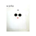 a-jolie(アジョリー) パールサングラスちゃんプリントTシャツ