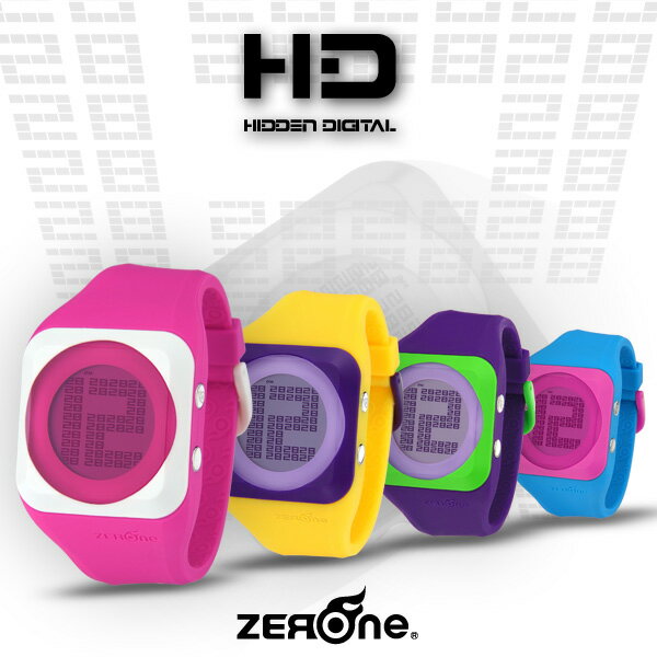 HD hidden Digital/zerone（ゼロワン）【送料無料】腕時計のシンシア MZ99【FS_708-7】【F2】