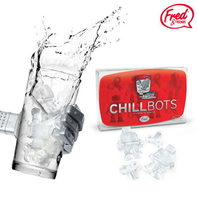 【Fred/フレッド】CHILLBOTS Robot Ice Tray/アイストレー チルボット★おもしろ雑貨/おもしろグッズ 輸入雑貨 腕時計とおもしろ雑貨のシンシア