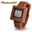 CARBON Chocolatewatch/チョコレートウォッチ シリコン腕時計 レディース腕時計 おもしろグッズ/ギフト腕時計とおもしろ雑貨のシンシア