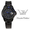 LTD watch coal hunter コールハンター ステンレスモデル メンズ腕時計オールブラックステンレスモデルの限定メンズ腕時計！