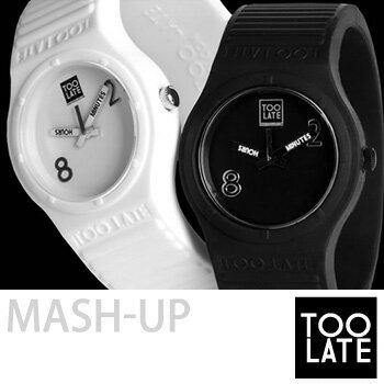 TOOLATE MASH-UP/マッシュアップ NEON ネオン シリコンブレス腕時計 メンズ レディース腕時計【あす楽対応】腕時計とおもしろ雑貨のシンシア雑誌掲載で話題！ユニークデザインのTOOLATEシリコン腕時計