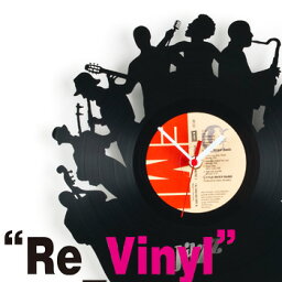 Re Vinylリヴァイナル Pavel Sidorenkoパヴェル シドレンコ <strong>アナログレコード</strong> 掛時計 おしゃれ アンティーク おもしろ雑貨おもしろグッズ輸入雑貨ギフト プレゼント