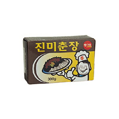 【眞味】チュンジャン(韓国チャジャン麺の黒味噌）300g ジンミ韓国、韓国料理、韓国食品、韓国調味料、ヤンニョム、チュンジャン