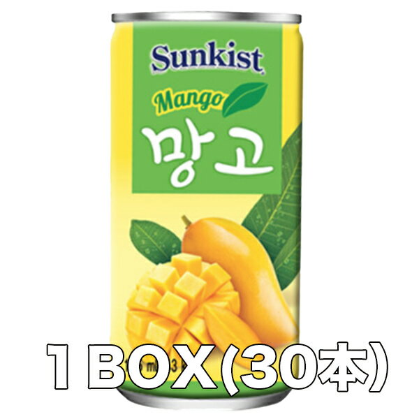 『デルモンテ』マンゴージュース（缶）　180ml（■BOX　30入）　＜韓国ドリンク・韓国…...:sinnara:10000121