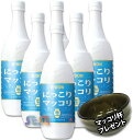 二東 にっこり生マッコリ 1000ml 6本セット 冷蔵便 E-DON 生マッコリ マッコリ杯 プレゼント