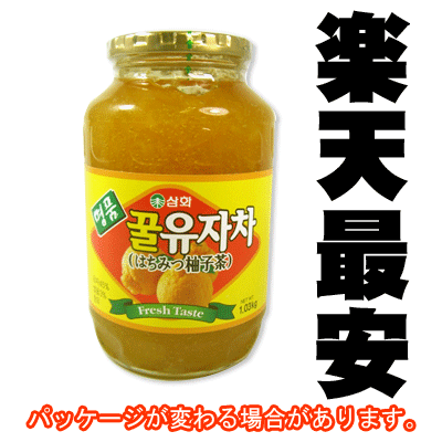 ポイント5倍【三和 】 はちみつ柚子茶 ( はちみつゆずちゃ ) 1kgダイエット飲料 /韓国食品/韓国茶/韓国伝統茶★期間限定★ポイント5倍！【8/31(金)10時まで】【韓国食品・韓国食材】 ( はちみつゆずちゃ )