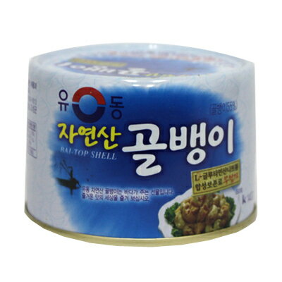 天然つぶ貝缶詰　140g韓国、韓国料理、韓国食品、韓国缶詰、缶詰