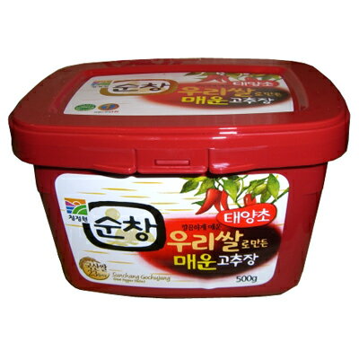 【スンチャン】コチュジャン　激辛赤味噌　500g韓国、韓国料理、韓国食品、コチュジャン、コチュウジャン