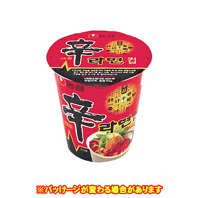 辛ラーメンCUP 非常食品【ノンシム/農心】■韓国ラーメン/韓国料理/韓国食品/辛いラーメン韓国、韓国料理、韓国食品、韓国ラーメン、韓国カップラーメン韓国食品・韓国食材・韓国ラーメン