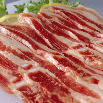 【b_2sp0922】豚バラ肉 1kg（冷凍）（輸入）【冷凍便おすすめ】韓国、韓国食品、韓国料理、肉、食料品【韓国食品・韓国食材】