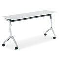 『事務機器』KOKUYO(コクヨ) 会議用テーブル リーフライン (パネルなし・棚なし) KT-1201PAWN W1800xD600xH720【送料無料】【KOKUYOテーブル】【代引き不可】【土日の配送不可】【スチール家具】【オフィス事務用品】【机】