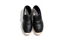 美品 CELINE セリーヌ 313823 エスパドリーユ レザースリッポン シューズ スニーカー 36 Black フィービー/●☆ レディース 【中古】【ベクトル 古着】 170714 ベクトル 新都リユース