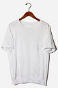 【中古】TAKAHIRO MIYASHITA The Soloist. タカヒロミヤシタザソロイスト 半袖 ポケットTシャツ 46 WHITE ホワイト /◆ メンズ 【ベクトル 古