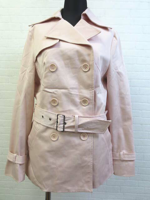 【FROM LOVE LOVE LOVE フロムラブスリー】ショート丈トレンチコート ジャケット 2 /F6 レディース 【ベクトル 古着】【中古】 131227