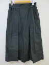 ユニクロ UNIQLO AND LEMAIRE ルメール ガウチョ スカーチョ スカンツ L 黒 レディース 【中古】【ベクトル 古着】 170730 ベクトル 新都リユース