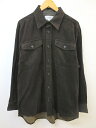 23区 オンワード樫山 HOMME モールスキン 長袖 シャツ F 茶 秋冬 メンズ 【中古】【ベクトル 古着】 171005 ベクトル 新都リユース