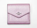 未使用品 コーチ COACH 59972 スモール ウォレット メタリック レザー 財布 メタリックピンク ☆AA★ レディース 【中古】【ベクトル 古着】 181017 ベクトル 新都リユース