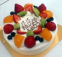 【※)店頭受け取り限定】 生クリームデコレーションケーキ 6号サイズ 【宅配不可】 【バースデー】 【ご結婚お祝い】 【お誕生日】