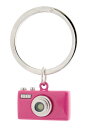 LED DIGITAL CAMERA KEYRING／PINK(LEDライト付きカメラのキーホルダー／キーリング)