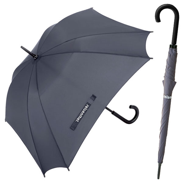 【46％OFF】reisenthel(ライゼンタール)UMBRELLA ANTHRACITE(四角い傘 スクエア 長傘／ブラック)【ギフト・返品不可】