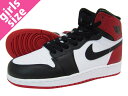 ڽ͵GS NIKE AIR JORDAN 1 RETRO HIGH OG GS ڤĤ޹ۡBLACK TOE ʥ  硼 1 ȥ ϥ OG GS WHITE/BLACK/RED