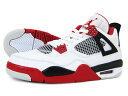 ͽۡ810ͽNIKE AIR JORDAN 4 FIRE REDۥʥ 硼 4 ȥ WHITE/VARSITY RED/BLACK