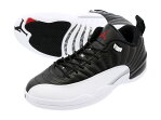 NIKE AIR JORDAN 12 RETRO LOW ナイキ エア ジョーダン 12 ロー レトロ BLACK/VARSITY RED/WHITE/METALLIC SILVER