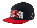 NIKE SPIKE 40 SNAPBACK ナイキ スパイク40 スナップバック BLK/RED 724906-011