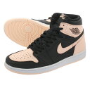 NIKE AIR JORDAN 1 RETRO HIGH OG ナイキ エア ジョーダン 1 レトロ ハイ OG BLACK/CRIMSON TINT/HYPER PINK 555088-081